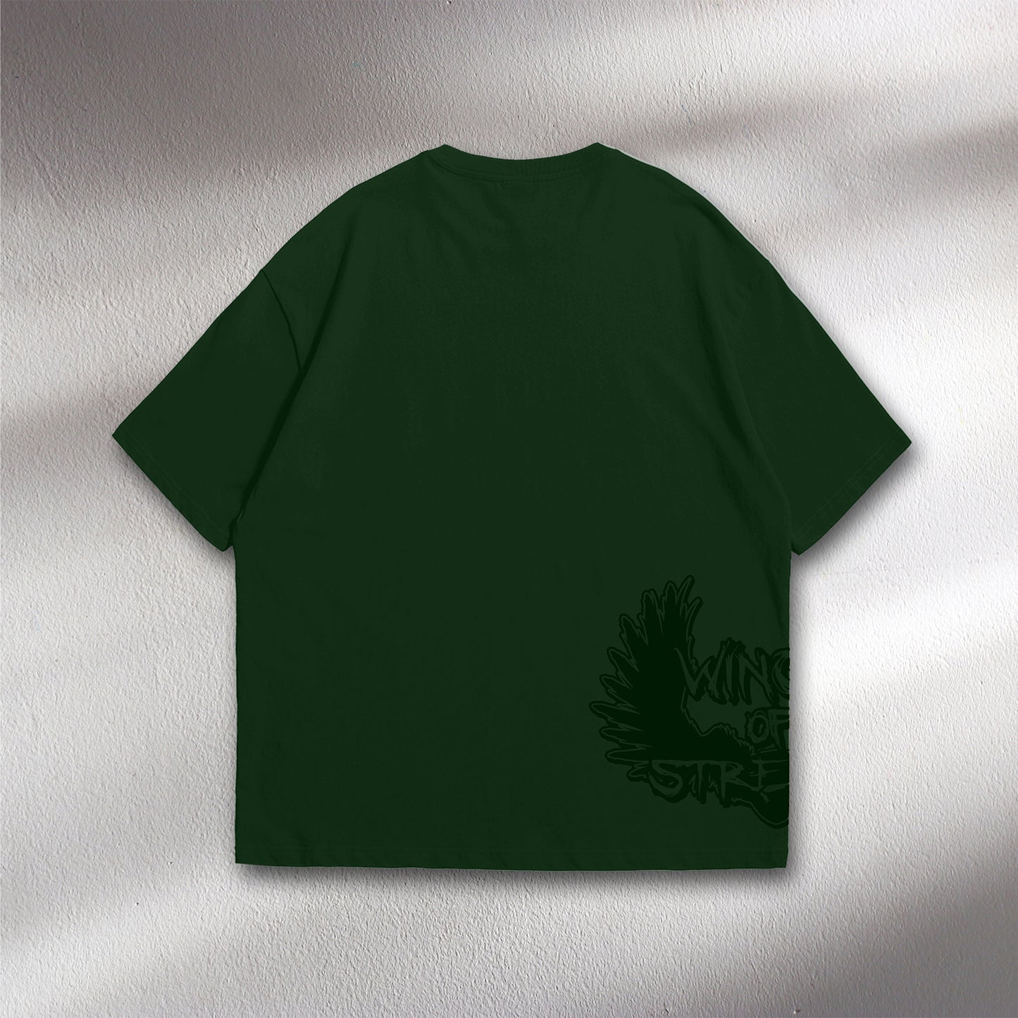 WOS Monochrome Oversized Green Tee