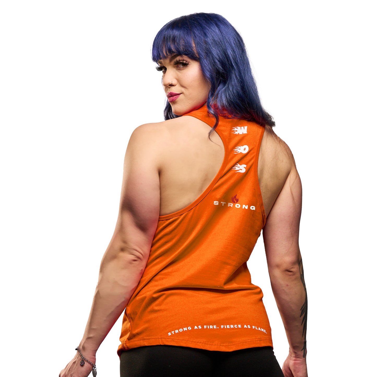 Wings of Strength Women's Stringer - Orange