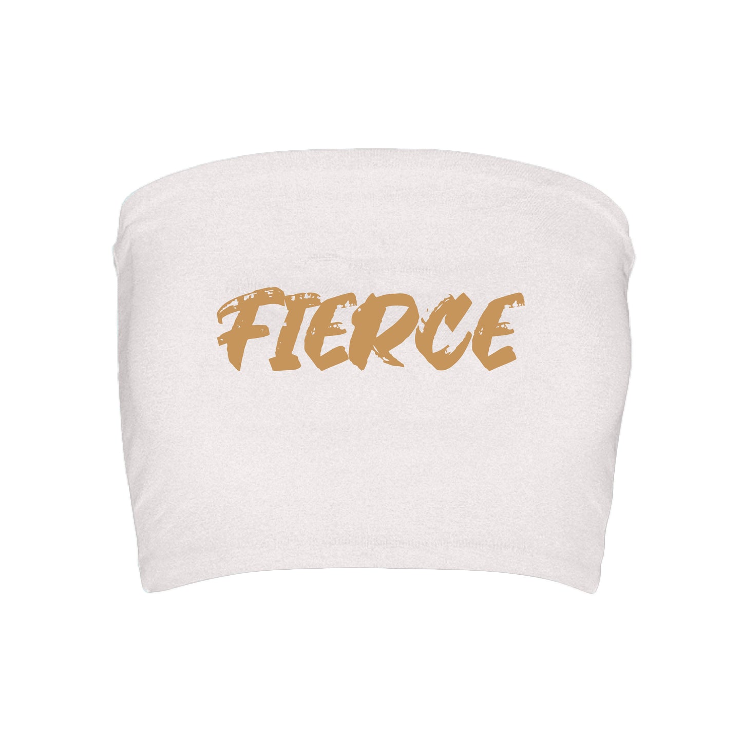 WOS Fierce Tube Top White