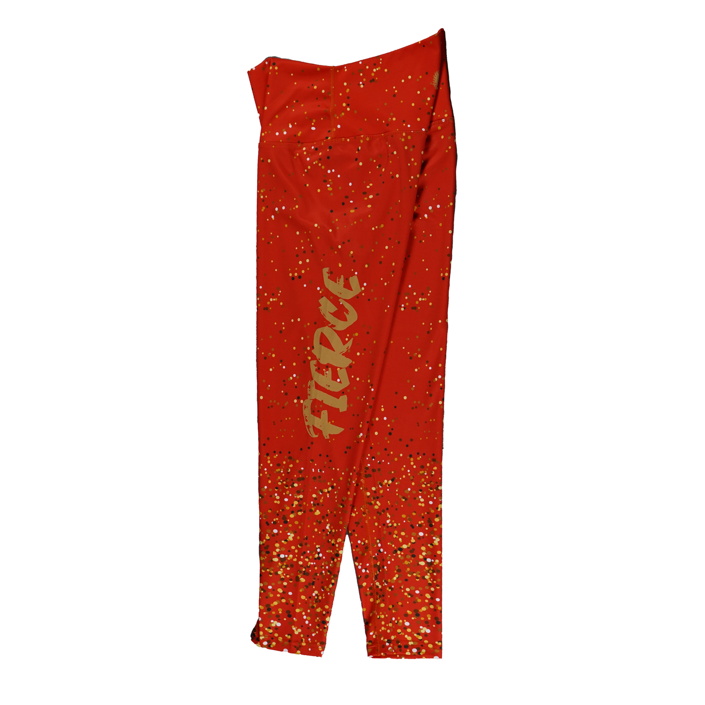 Wings of Strength Fierce Bright Orange/Yellow Leggings