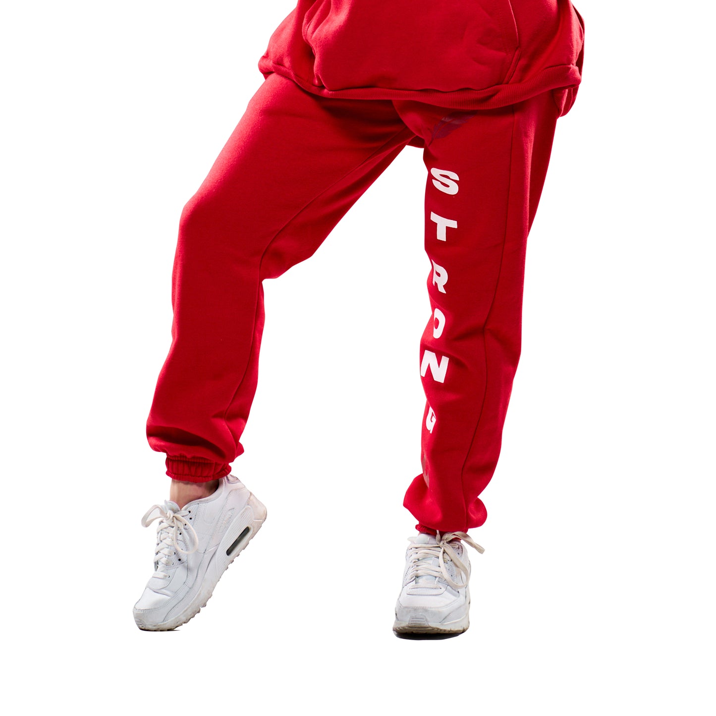Wings of Strength Women's Sweatpants - Red
