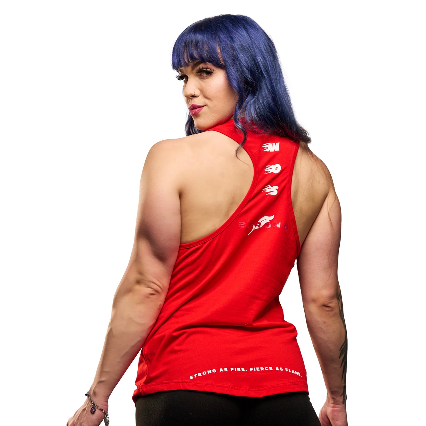 Wings of Strength Women's Stringer - Red