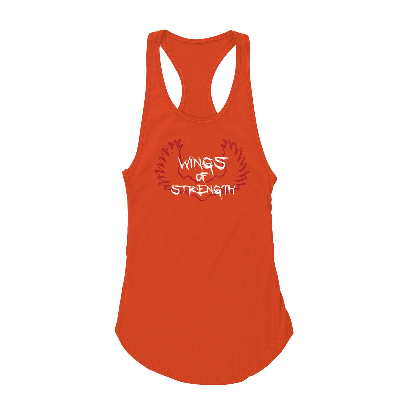 Wings of Strength Women's Stringer - Orange